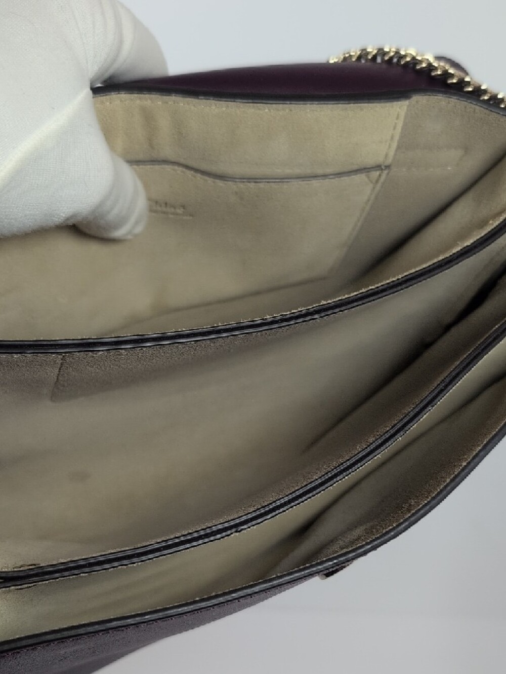 Chloe Small Faye Leather & Suede Shoulder Bag - Picture 9 of 15